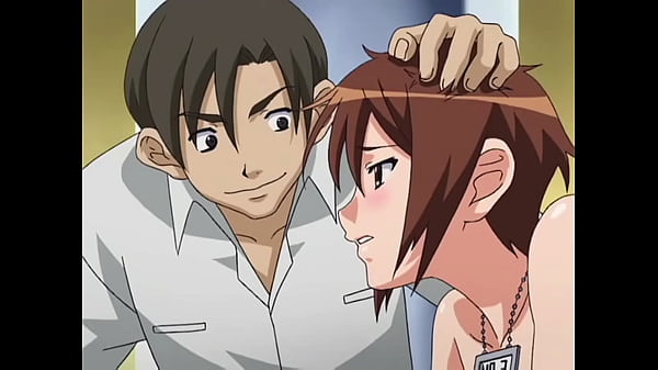 Hentai student gets gangbanged in bathroom