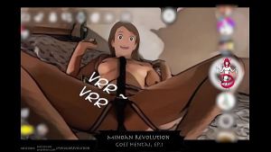 Hentai strapon pegging stepsister with tiny tits makes deep anal play with her boy during online class meeting, belly bulge & fisting