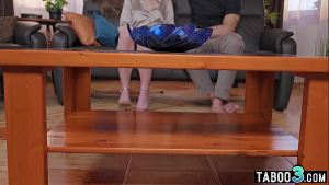 Anal addict redhead Russian teen Felice Morgan craving for a throbbing cock