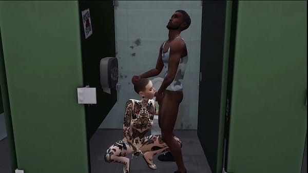 Tattooed emo girl sucks BBC