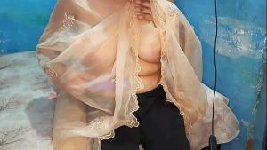 Wife showing her Boobs front of stranger