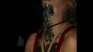 DOMINATED GOTH BABE INTENSE SQUIRTING ORGASM – SORA MICHI – FREE SCENE