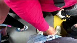 En el Transporte Publico También Se LIGA!