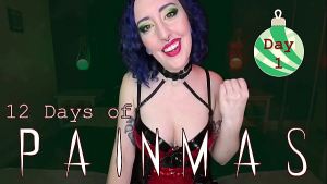DAY 1 – 12 DAYS OF PAINMAS – Preview – Christmas CBT & Pain Play Slave Tasks by Miss Faith Rae with BDSM Instructions & Femdom POV – HD 1080p MP4