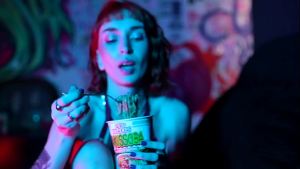 Sexy Feet Crushing Cup Noodles