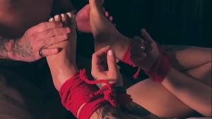 Emily Was Tied Up and Had Her Feet Worshipped