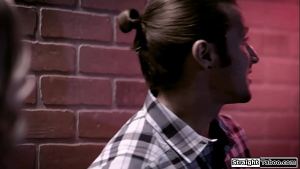 I just lie a little bit to get into this busty babes panties