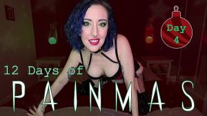 DAY 4 – 12 DAYS OF PAINMAS – Preview – Christmas CBT & Pain Play Slave Tasks by Miss Faith Rae with BDSM Instructions & Femdom POV – HD 1080p MP4