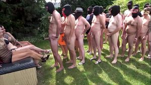 KEINE KONDOME!!! OUTDOOR AO-GANGBANG MIT NINA, MELINA UND ASHLEY