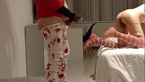 My roommate T,R,V sucked me off and fucked me hard