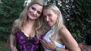 Outdoor creampie gangbang Lina   milf wife Nora