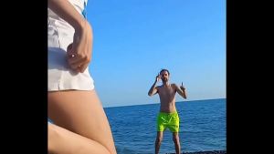 #hot #beach #outdoor #glasses #ass #Backstage