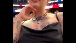 Orlando Magic game titty flash