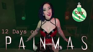 DAY 7 – 12 DAYS OF PAINMAS – Preview – Christmas CBT & Pain Play Slave Tasks by Miss Faith Rae with BDSM Instructions & Femdom POV – HD 1080p MP4