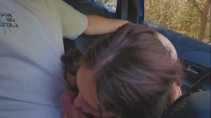 ESCONDIDOS EN EL AUTO, NO PUDIMOS ESPERAR