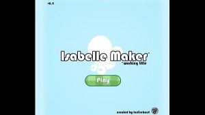 Isabelle Maker flash game