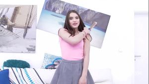 Filthy gangbang session with slut screaming in joy as double anal rams deep, pissing gush soaking sheets while squirt sprays across her flushed sweaty chest