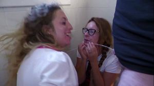 Holiday – Our angels not only want cum but also our piss