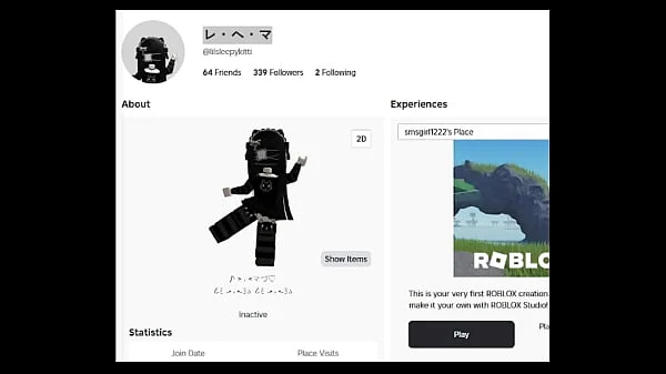 Roblox: rich emo girl fucks a bbc