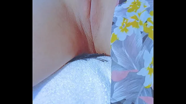 Pink Pussy Latina’s Glass Dildo After Beach Day