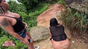 Aventura do Casal Mattos – Putaria na praia: grelona da Anne, foda molhada e gozada surpresa