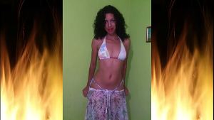 How Jade goes to the beach, and how she provokes men! Part 01