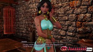 Jasmine Rule34 Animation – Hot Princess Rimjob, Masturbation & Wet Pussy Licking With Massive Squirt And Loud Moanings