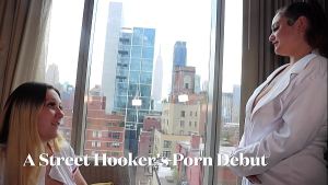 A Dirty New York City Street Whore’s  Pussy Gets Soaked With BBC Cum In Her Porn Debut