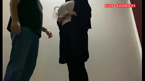 A Quick Standing Doggy Sex with Horny Arab Hijab Secretary