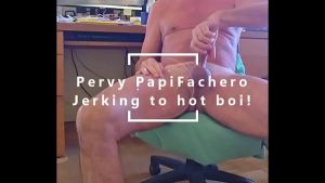 step Daddy x Son  seupolicial20cm sent Pervy PapiFachero some horny videos showing off his muscle body and hot ass in …