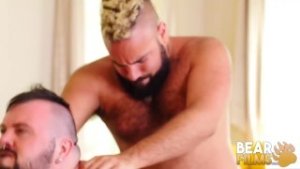 BEARFILMS Bears Dean Gauge And Luis Vega Bareback Hardcore