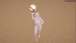 Kasumi fucking in a beach Trailer DOA | FKing3-D E8 | Full Movie on Sheer & PTRN: Fantasyking3