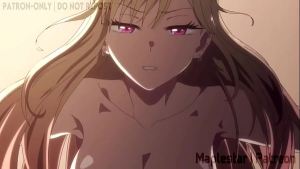 Kitagawa bebe esperma e transa com camisinha hentai