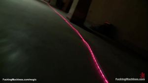 Lesbians fist and fuck with machine