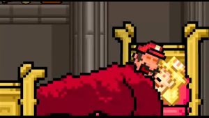 Mario y Peach tienen sexo