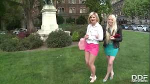 Russian Blondes Deliver POV Blowjob Supreme