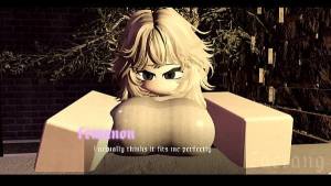 Russian girl hungry for Asian cock (Roblox)