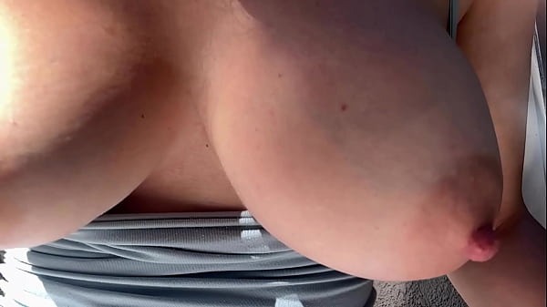 Big tits Milf Artemisia Love Hot Solo Making her tits bounce outdoor Horny AF