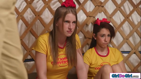 Big tits teen send to a ruthless lesbian conversion bootcamp