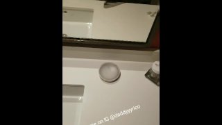 In Las Vegas jerking (dirty talk n  moaning)