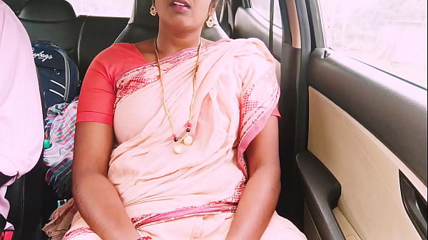 Indian maid car sex Telugu dirty talks.