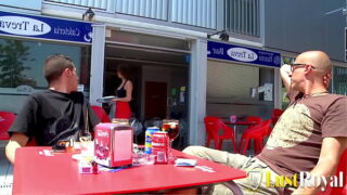 Outside Sex Session With Brunette Cristal Cherry