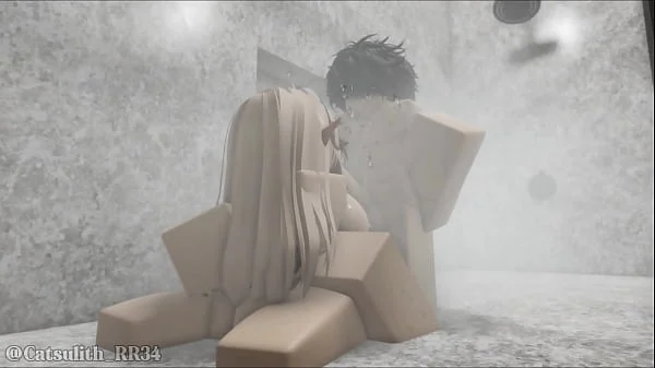 Blonde elf girl gets fucked in the shower~ | Sex with a follower (55) | Part 2/2