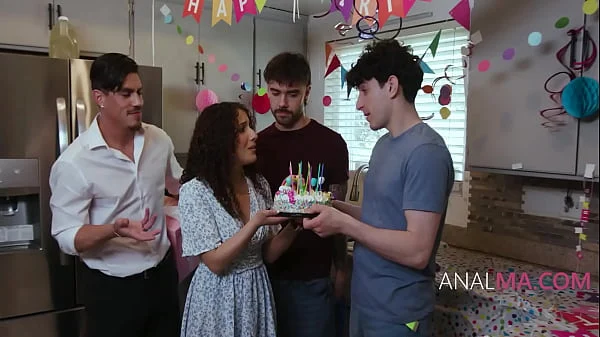 Cute step Mother Gets All Dicks On Ass On Birthday – Liv Revamped, Nade Nasty, Nick Strokes | AnalMa