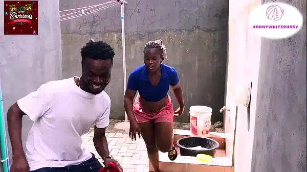 RUNNING INSIDE TO GET A GOOD SEX ON CHRISTMAS DAY. MDX