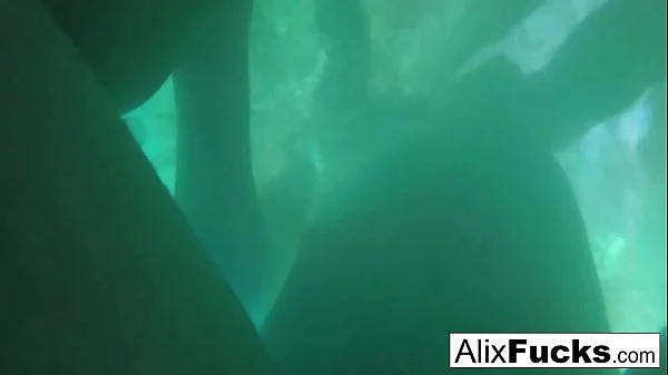 Underwater hidden camera lesbian fun with Alix & Jenna