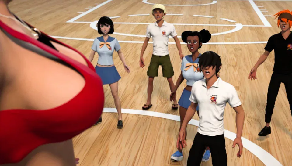 Hentai Sex School Episode 3 : Gym Class