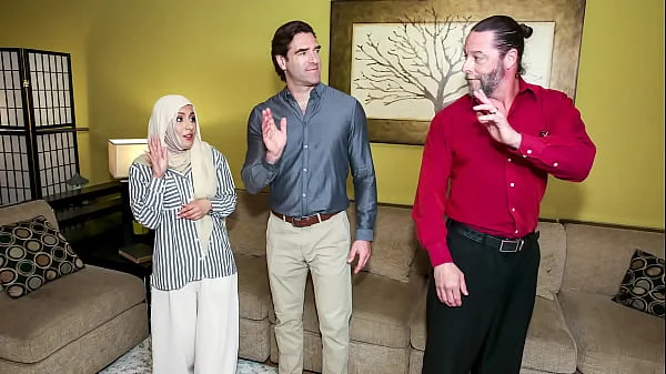 Hijab Harlot Desperate for Dollars, She Falls to Her Knees | HijabMa