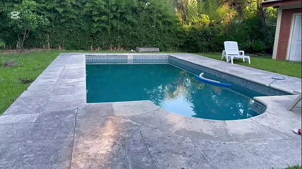 Me encanta mojarme en un día tan caluroso