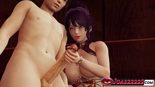 Sexy Motoko in Japanese Dress Rule34 Animation – Standing Big Dick Handjob Service, POV Titfuck Dick Teasing, Wall Irrumatio Mouth Fuck Ending in a Massive Cumshot